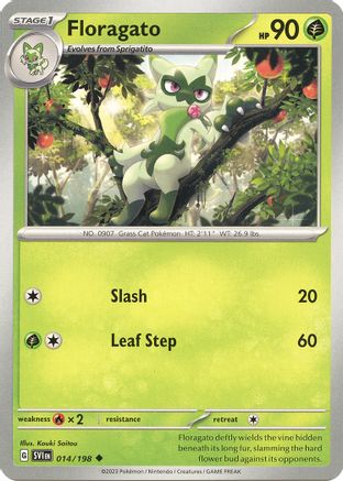 Floragato (014) [SV01 Scarlet & Violet Base Set] - Uncommon