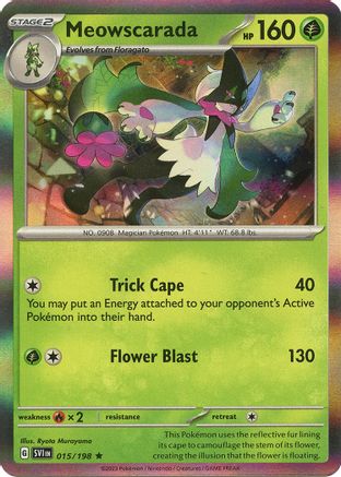 Meowscarada (015/198) [SV01 Scarlet & Violet Base Set] Reverse Holofoil - Rare