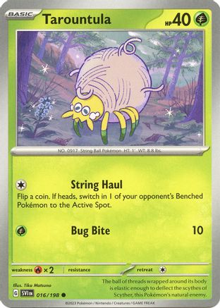 Tarountula (016/198) [SV01 Scarlet & Violet Base Set] - Common