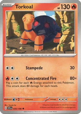 Torkoal (035) [SV01 Scarlet & Violet Base Set] - Uncommon