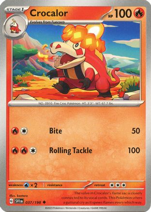 Crocalor (037) [SV01 Scarlet & Violet Base Set] - Uncommon