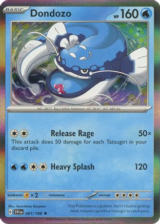 Dondozo (061/198) [SV01 Scarlet & Violet Base Set] Reverse Holofoil - Rare