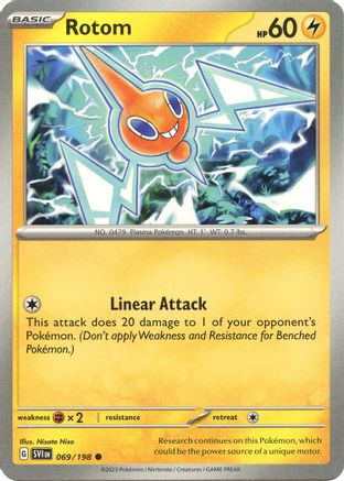 Rotom (069/198) [SV01 Scarlet & Violet Base Set] - Common
