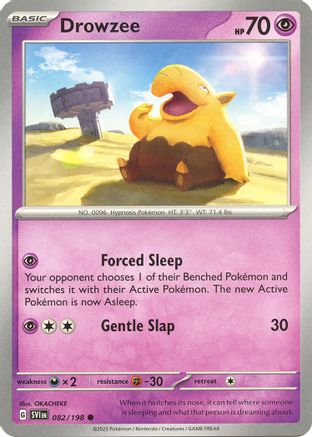 Drowzee (082/198) [SV01 Scarlet & Violet Base Set] Reverse Holofoil - Common
