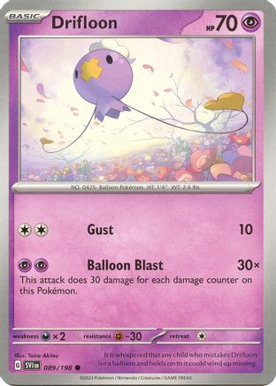 Drifloon (089) [SV01 Scarlet & Violet Base Set] - Common
