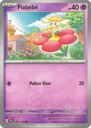 Flabebe (091) [SV01 Scarlet & Violet Base Set] - Common