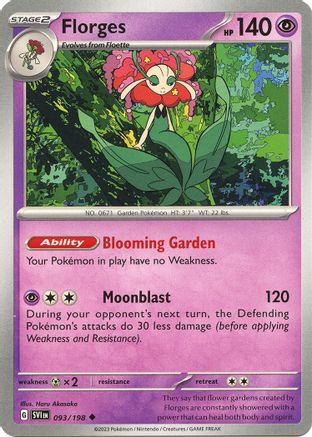 Florges (093) [SV01 Scarlet & Violet Base Set] - Uncommon