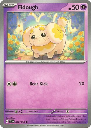 Fidough (097/198) [SV01 Scarlet & Violet Base Set] - Common