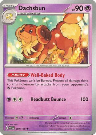 Dachsbun (099) [SV01 Scarlet & Violet Base Set] - Uncommon