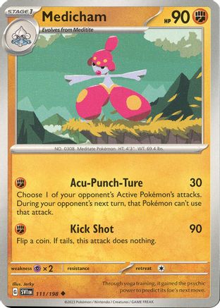 Medicham (111/198) [SV01 Scarlet & Violet Base Set] - Uncommon