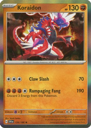 Koraidon (124) [SV01 Scarlet & Violet Base Set] Holofoil - Rare