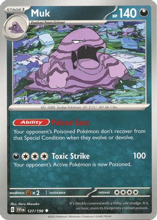 Muk (127) [SV01 Scarlet & Violet Base Set] - Uncommon