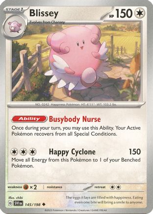 Blissey (145) [SV01 Scarlet & Violet Base Set] - Uncommon