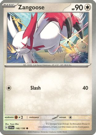 Zangoose (146/198) [SV01 Scarlet & Violet Base Set] - Common