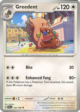 Greedent (152) [SV01 Scarlet & Violet Base Set] - Uncommon