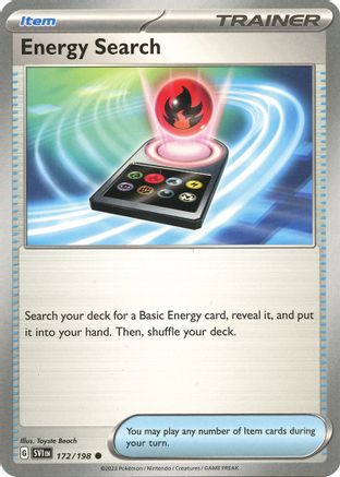 Energy Search (172) [SV01 Scarlet & Violet Base Set] - Common
