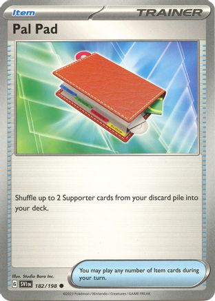 Pal Pad (182) [SV01 Scarlet & Violet Base Set] - Common
