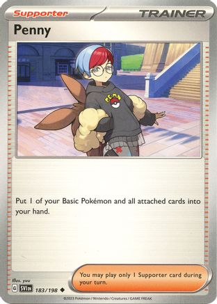 Penny (183/198) [SV01 Scarlet & Violet Base Set] Reverse Holofoil - Uncommon