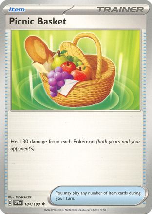 Picnic Basket (184) [SV01 Scarlet & Violet Base Set] Reverse Holofoil - Uncommon