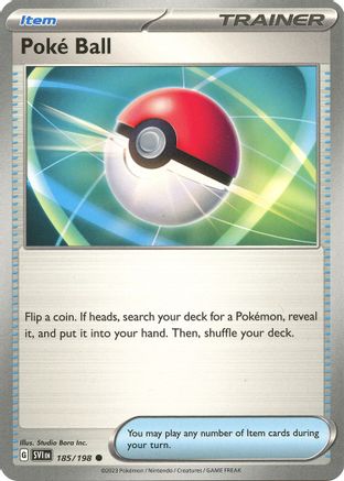 Poke Ball (185) [SV01 Scarlet & Violet Base Set] Reverse Holofoil - Common