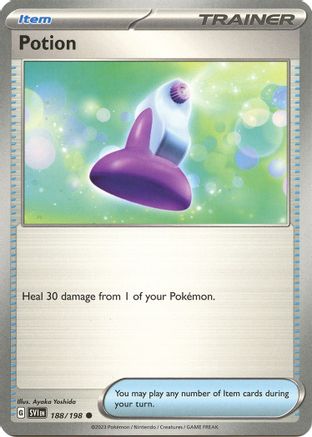 Potion (188) [SV01 Scarlet & Violet Base Set] Reverse Holofoil - Common