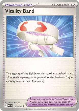 Vitality Band (197) [SV01 Scarlet & Violet Base Set] Reverse Holofoil - Uncommon