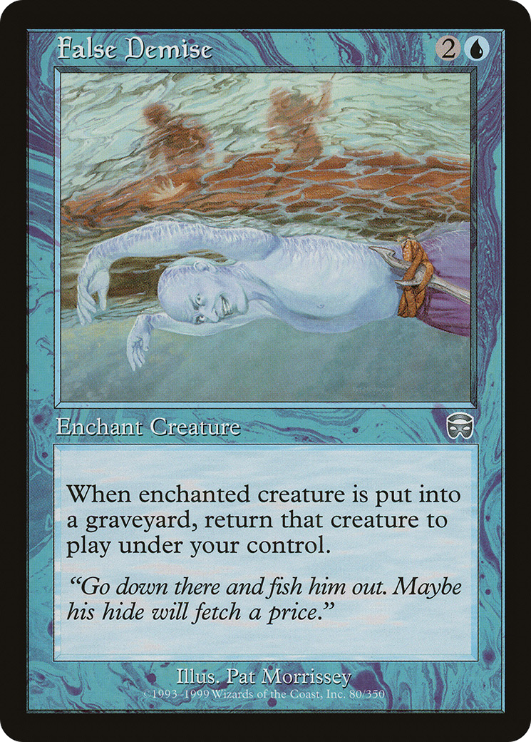 False Demise (MMQ-080) [Mercadian Masques]