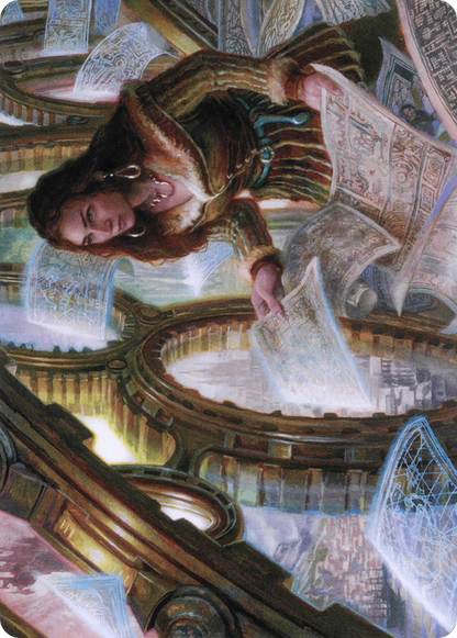 Cartographer's Survey // Cartographer's Survey (AVOW-051) (Borderless) [Crimson Vow Art Series]