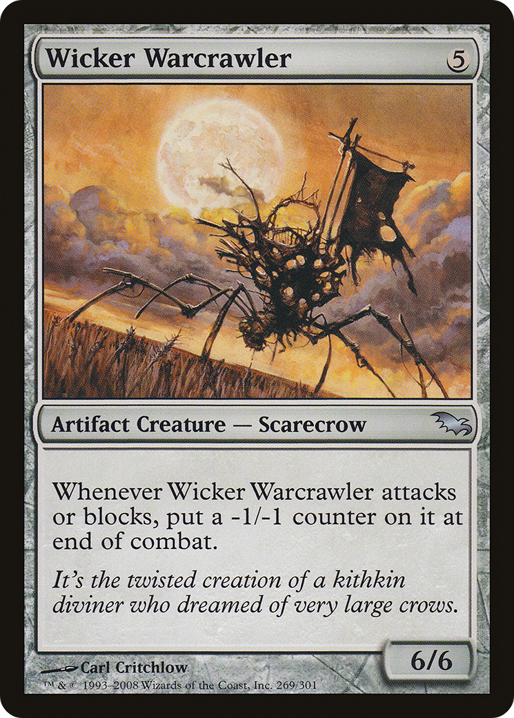 Wicker Warcrawler (SHM-269) [Shadowmoor]