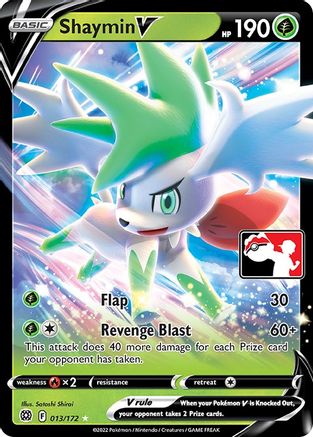 Shaymin V (13) [Prize Pack Series Cards] Holofoil - Ultra Rare