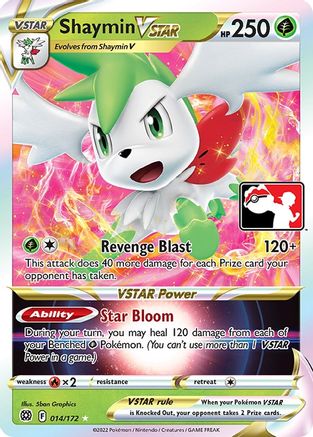 Shaymin VSTAR (14) [Prize Pack Series Cards] Holofoil - Ultra Rare