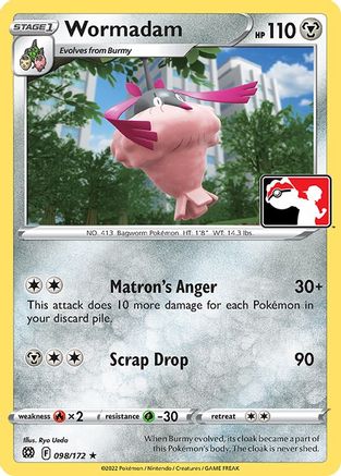 Wormadam (98) [Prize Pack Series Cards] - Rare