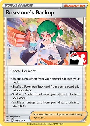 Roseanne's Backup (148) [Prize Pack Series Cards] - Uncommon