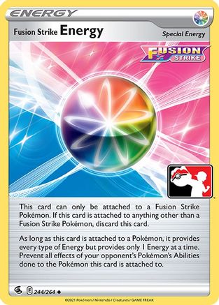 Fusion Strike Energy (244) [Prize Pack Series Cards] - Uncommon