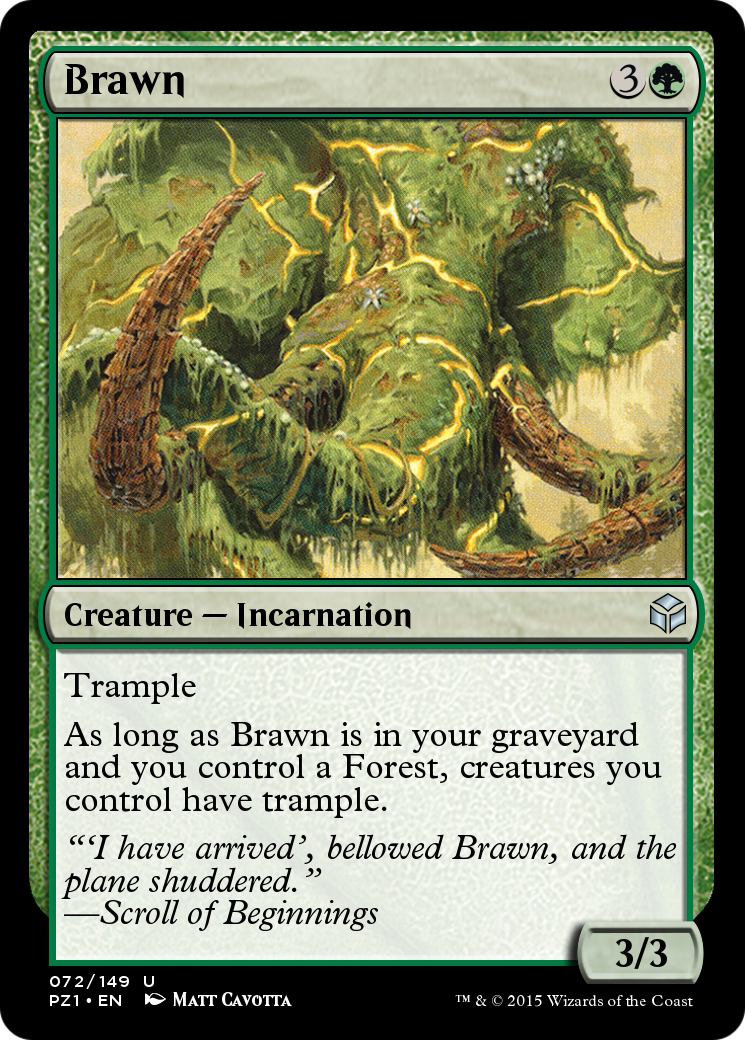 Brawn (PZ1-072) [Legendary Cube Prize Pack]