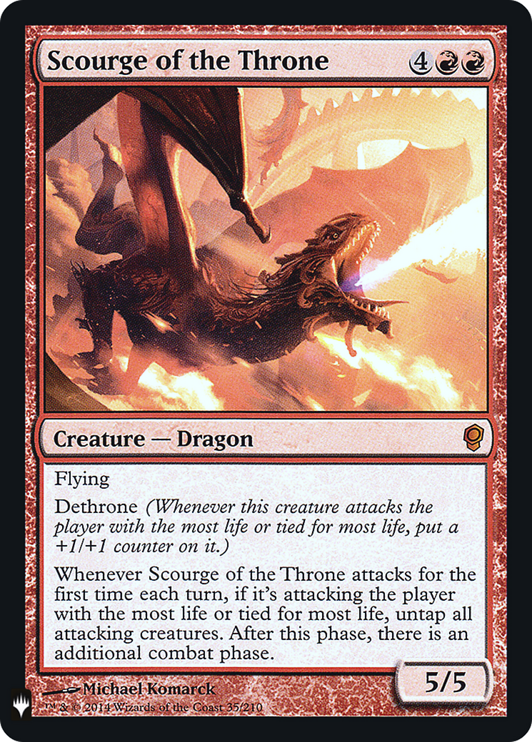 Scourge of the Throne (PLST-CNS-35) [The List]