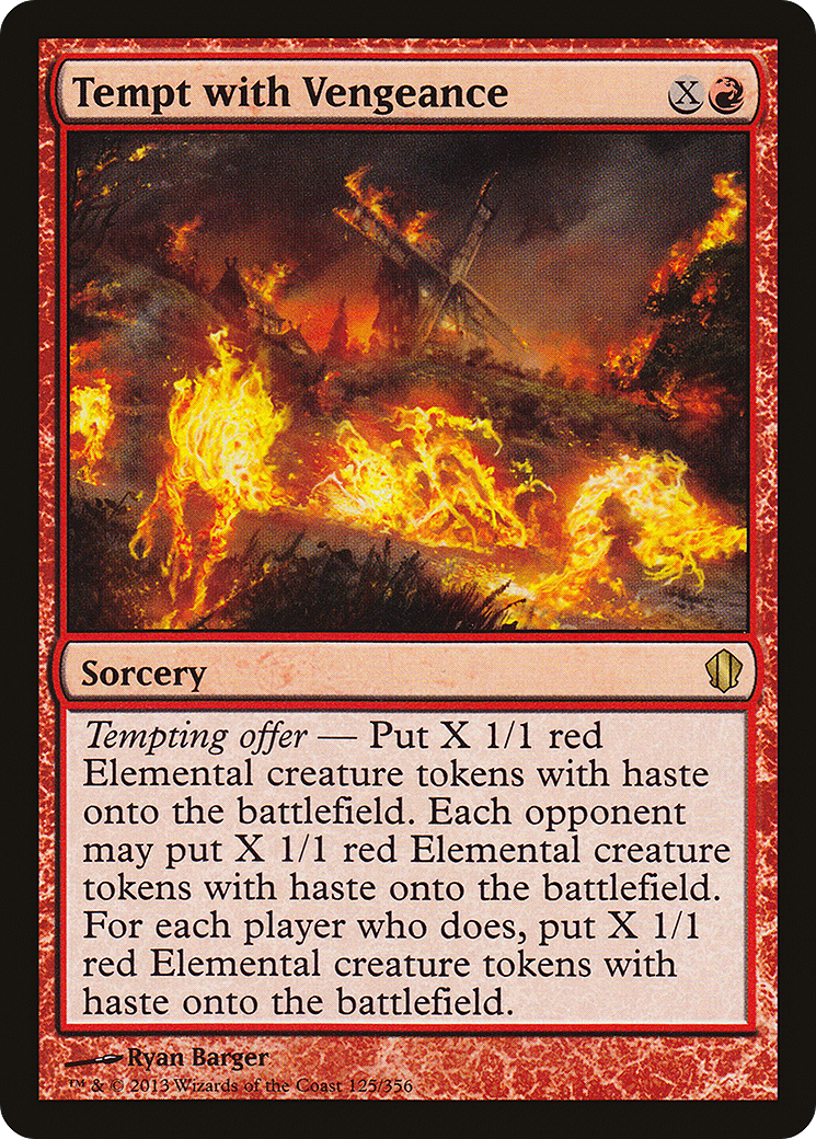 Tempt with Vengeance (C13-125) [Commander 2013]