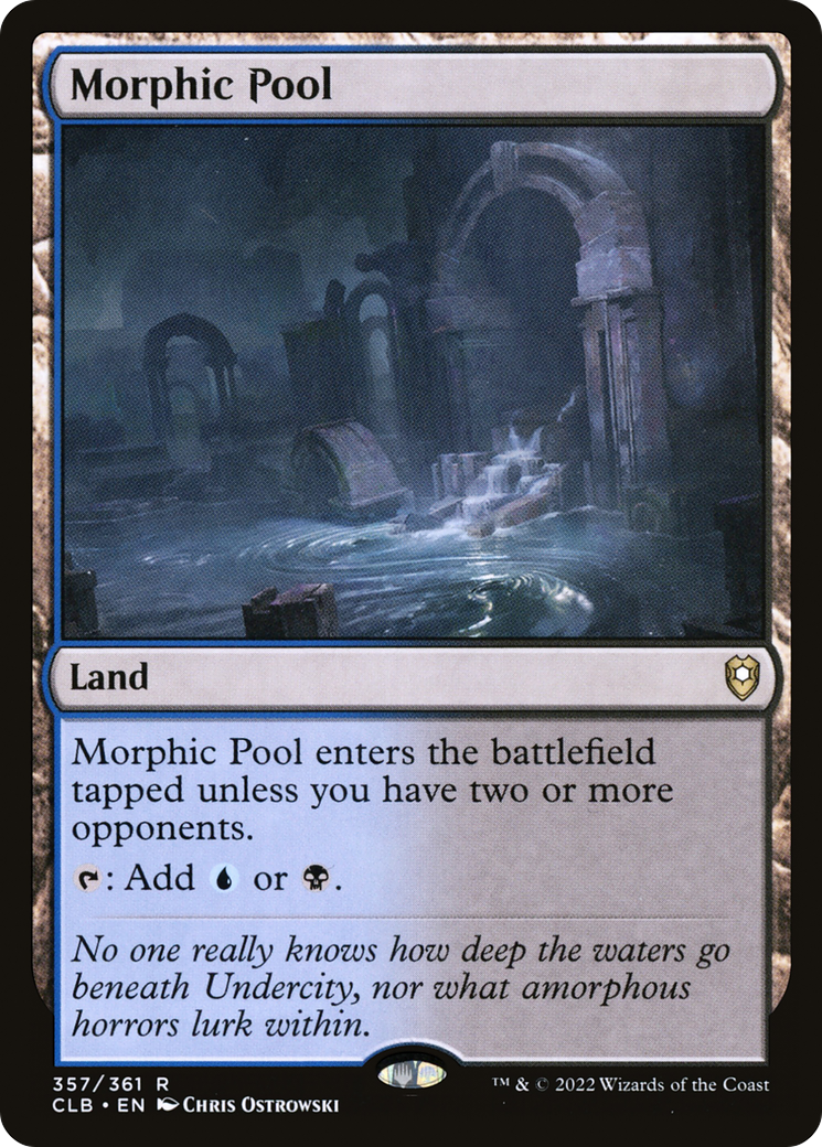 Morphic Pool (CLB-357) [Commander Legends: Battle for Baldur's Gate] Foil