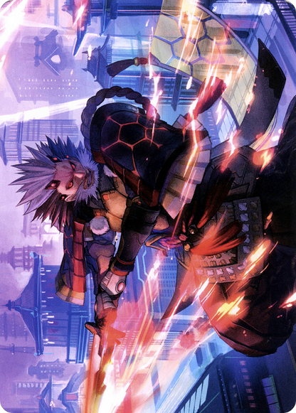 Isshin, Two Heavens as One // Isshin, Two Heavens as One (ANEO-069) (Borderless) [Neon Dynasty Art Series] Foil