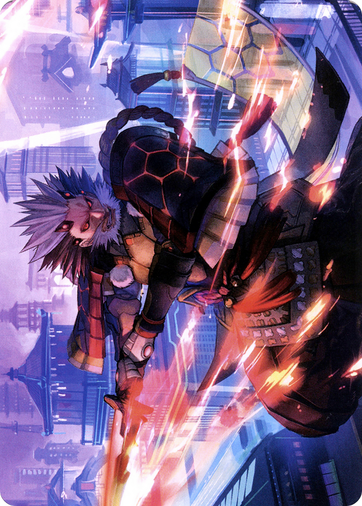 Isshin, Two Heavens as One // Isshin, Two Heavens as One (ANEO-069) (Borderless) [Neon Dynasty Art Series] Foil