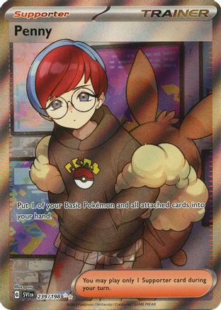 Penny (239/198) [SV01 Scarlet & Violet Base Set] Holofoil - Ultra Rare
