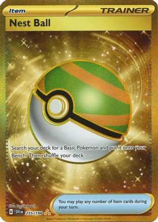 Nest Ball (255/198) [SV01 Scarlet & Violet Base Set] Holofoil - Hyper Rare