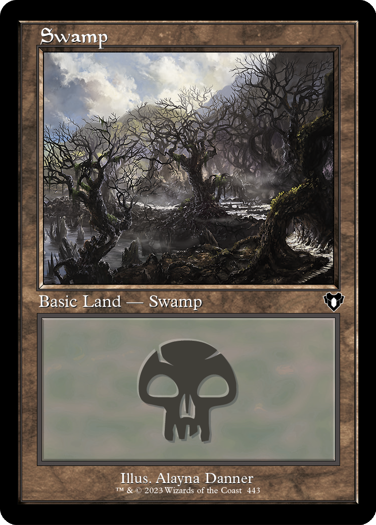 Swamp (CMM-443) (Retro Frame) [Commander Masters]