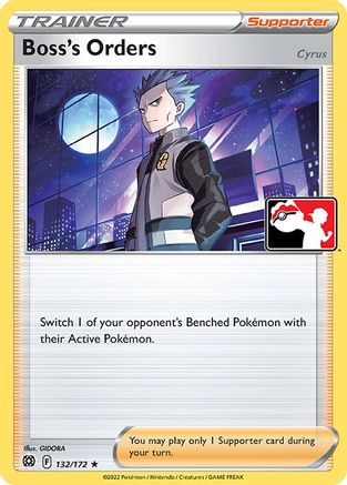 Boss's Orders (132/172) [Prize Pack Series Cards] Holofoil - Promo