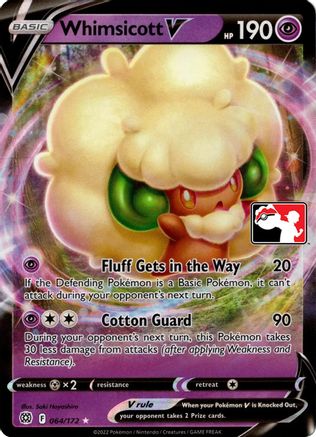 Whimsicott V (160/172) [Prize Pack Series Cards] Holofoil - Promo