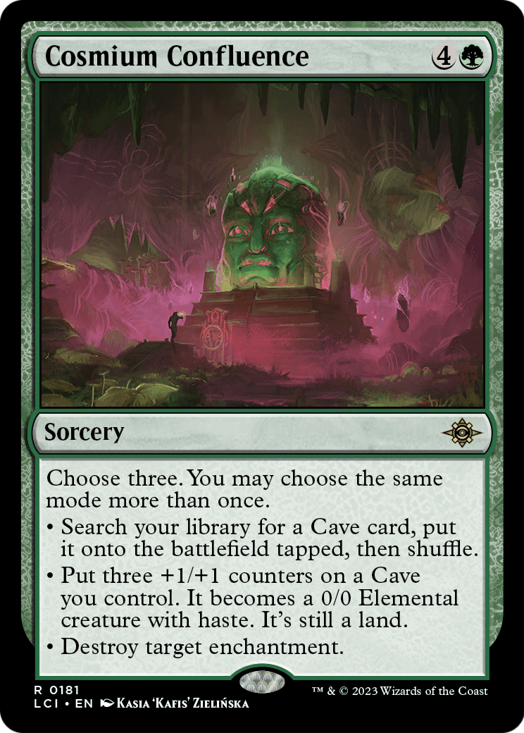 Cosmium Confluence (LCI-181) [The Lost Caverns of Ixalan] Foil
