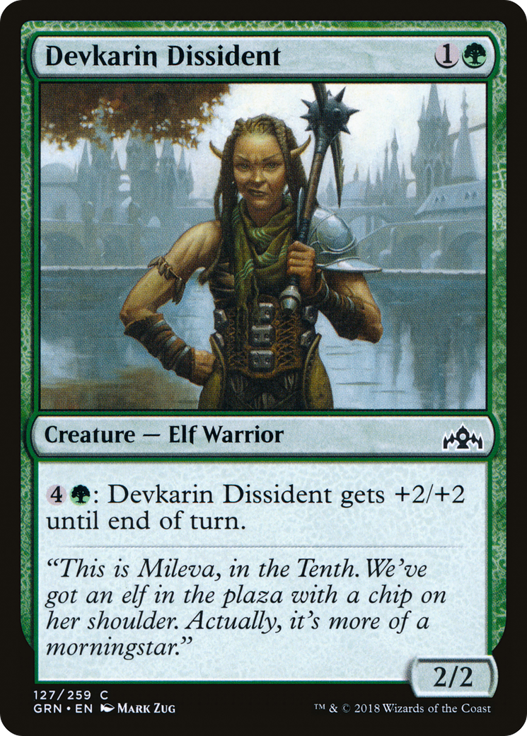 Devkarin Dissident (GRN-127) [Guilds of Ravnica]