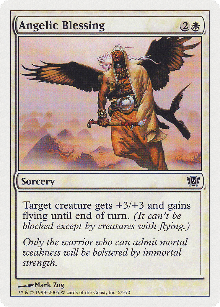 Angelic Blessing (9ED-002) [9th Edition] Foil