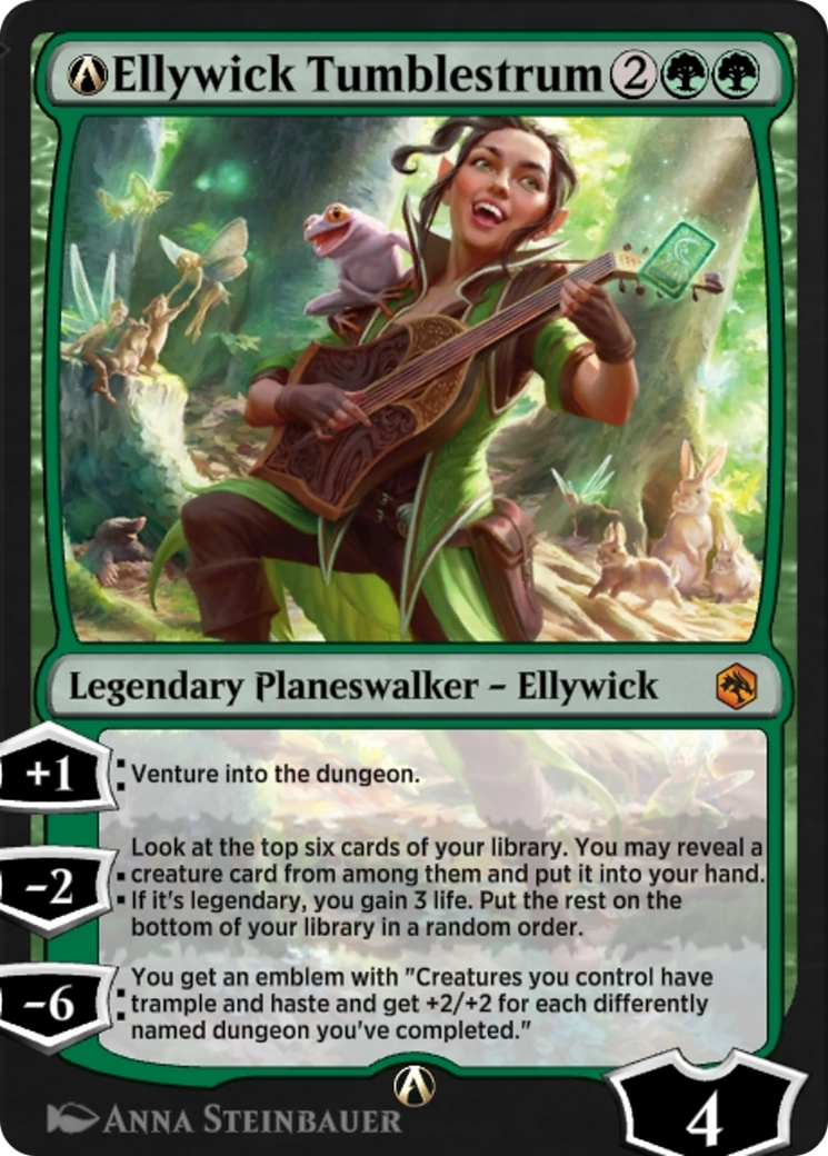 A-Ellywick Tumblestrum (AFR-A-181) [Adventures in the Forgotten Realms]