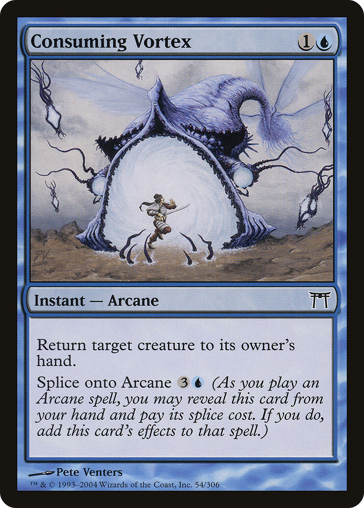 Consuming Vortex (CHK-054) [Champions of Kamigawa] Foil